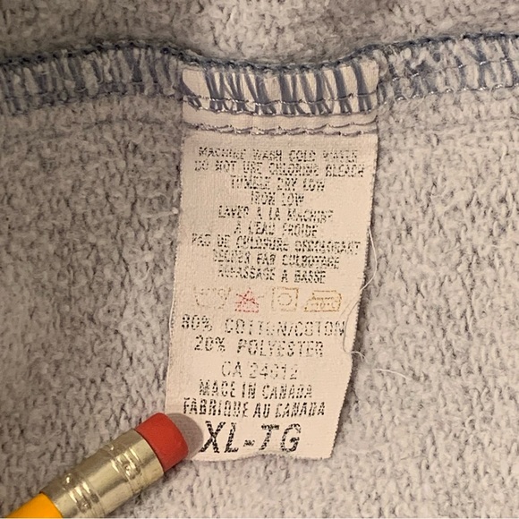 ☁️ 4/$75 VINTAGE GREY MEN'S LOUNGEWEAR SWEATPANT JOGGERS SIZE XL ☁️ - Picture 3 of 4